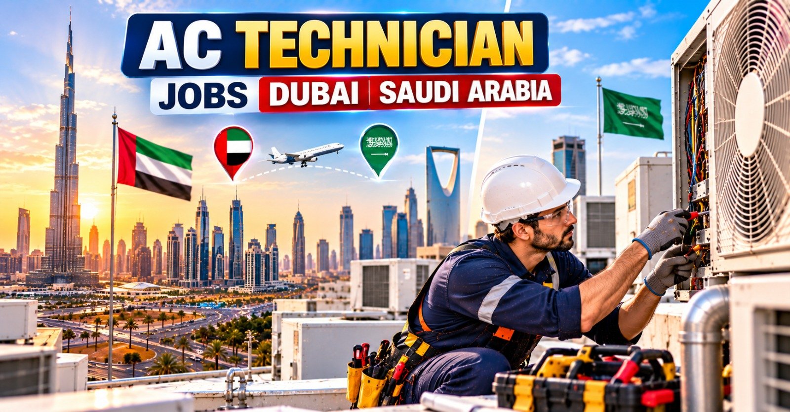 AC Technician Jobs in Dubai and Saudi Arabia