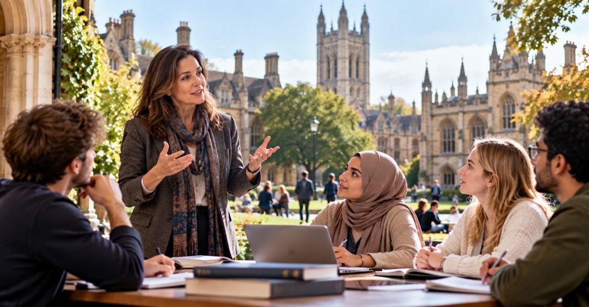A further education college workshop where vocational part-time lecturers teach