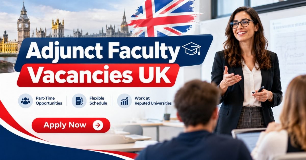 Adjunct Faculty Vacancies in the UK