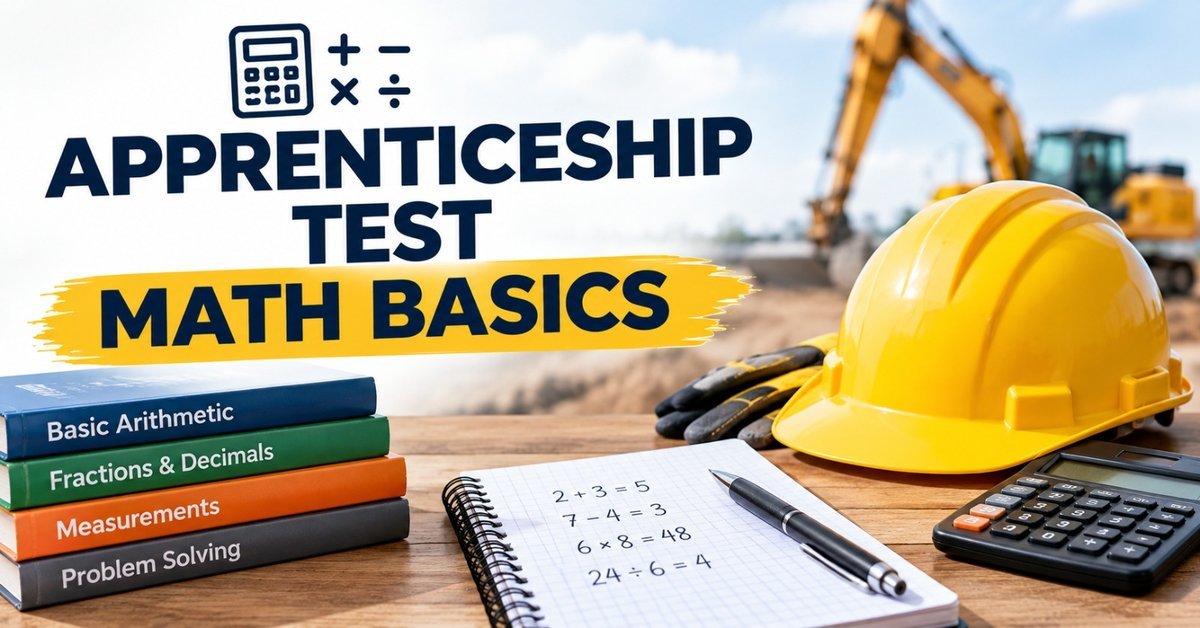 Apprenticeship Test Math: The Basics You Need to Know