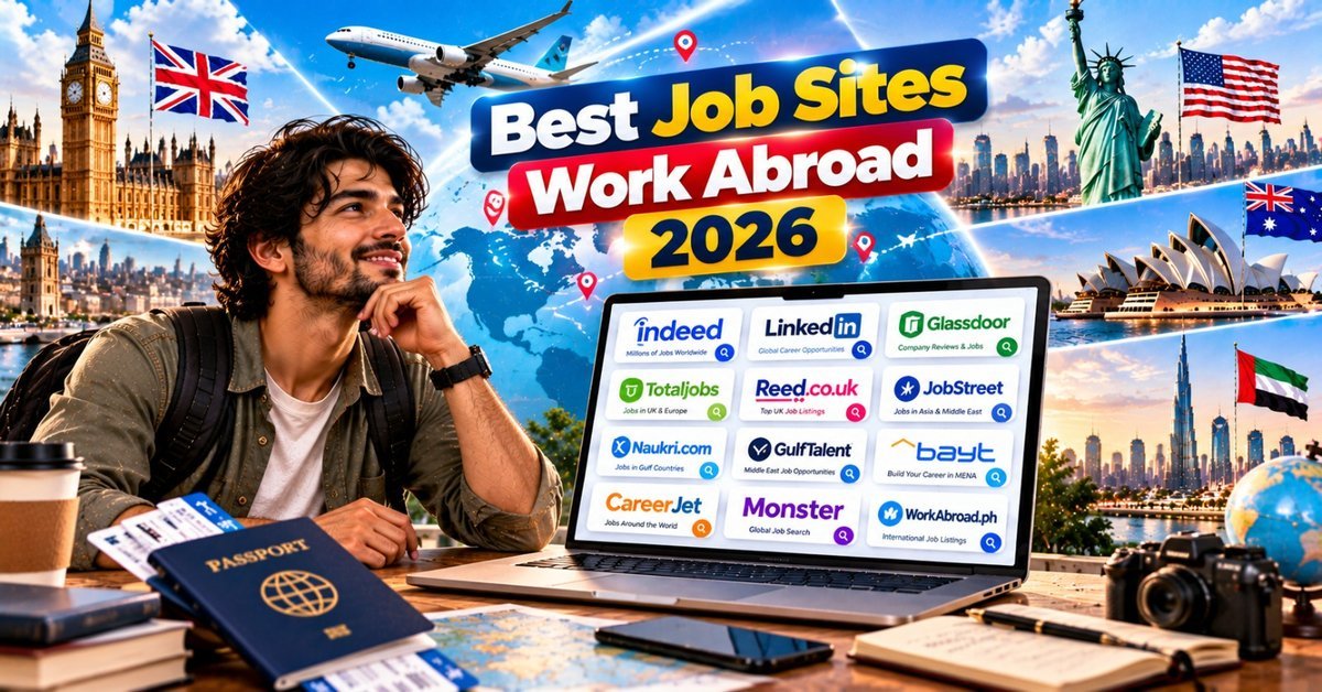 Best Job Sites to Find Work Abroad in 2026