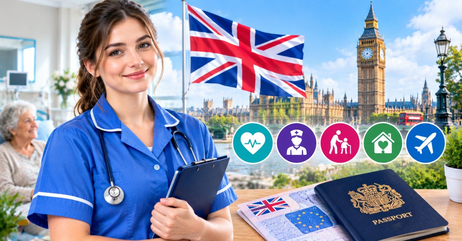 Care jobs in the UK across NHS, domiciliary, live-in and residential settings