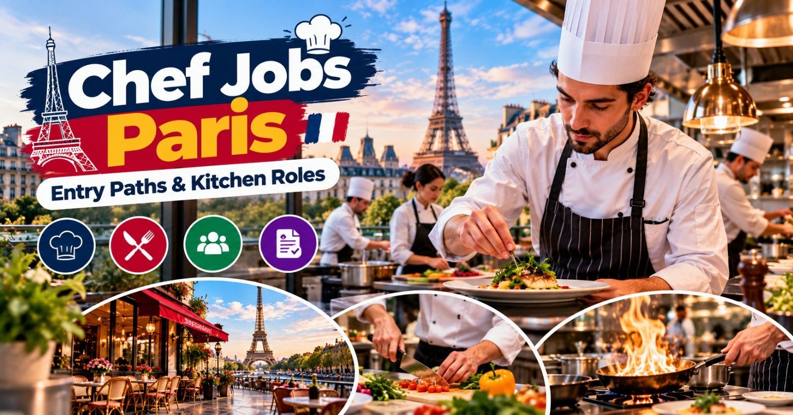 Chef Jobs in Paris, France: Entry Paths and Kitchen Roles