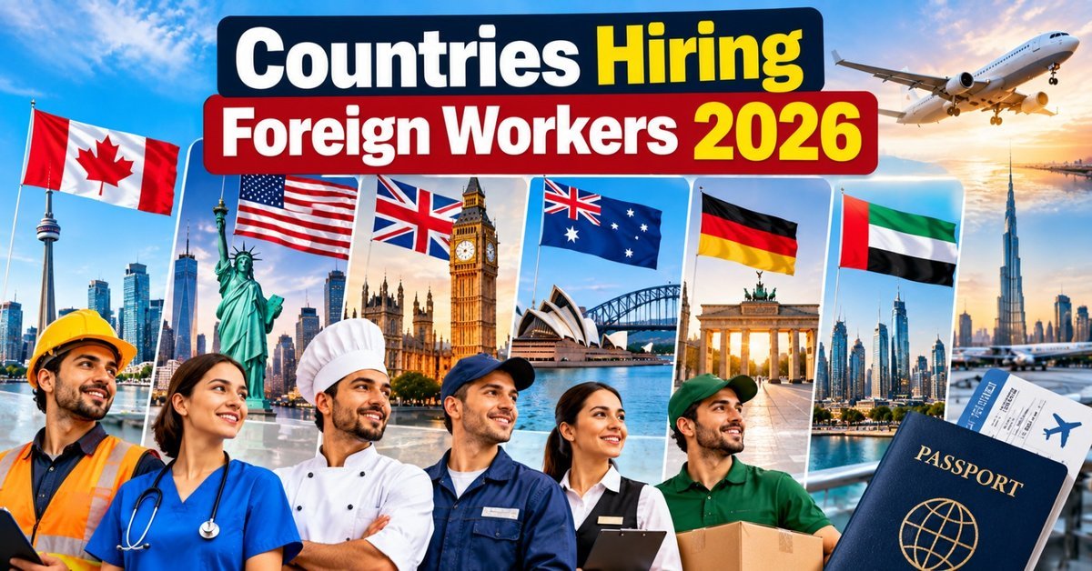 Which Countries Are Hiring Foreign Workers in 2026? (Top 10)