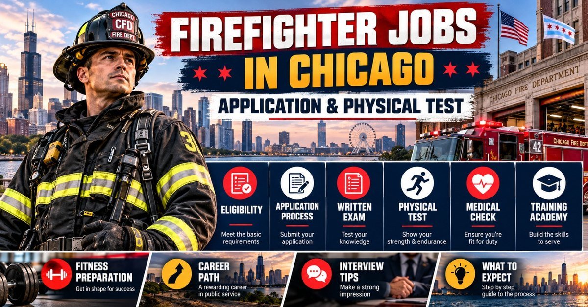 Firefighter Jobs in Chicago, Illinois: Application and Physical Test Guide