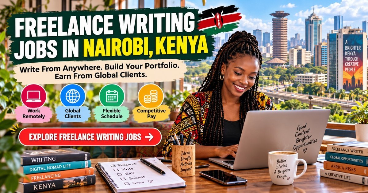 Freelance Writing Jobs in Nairobi, Kenya: How to Get Your First Client