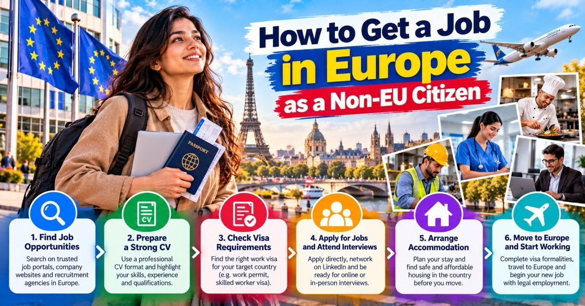 How to Get a Job in Europe as a Non-EU Citizen