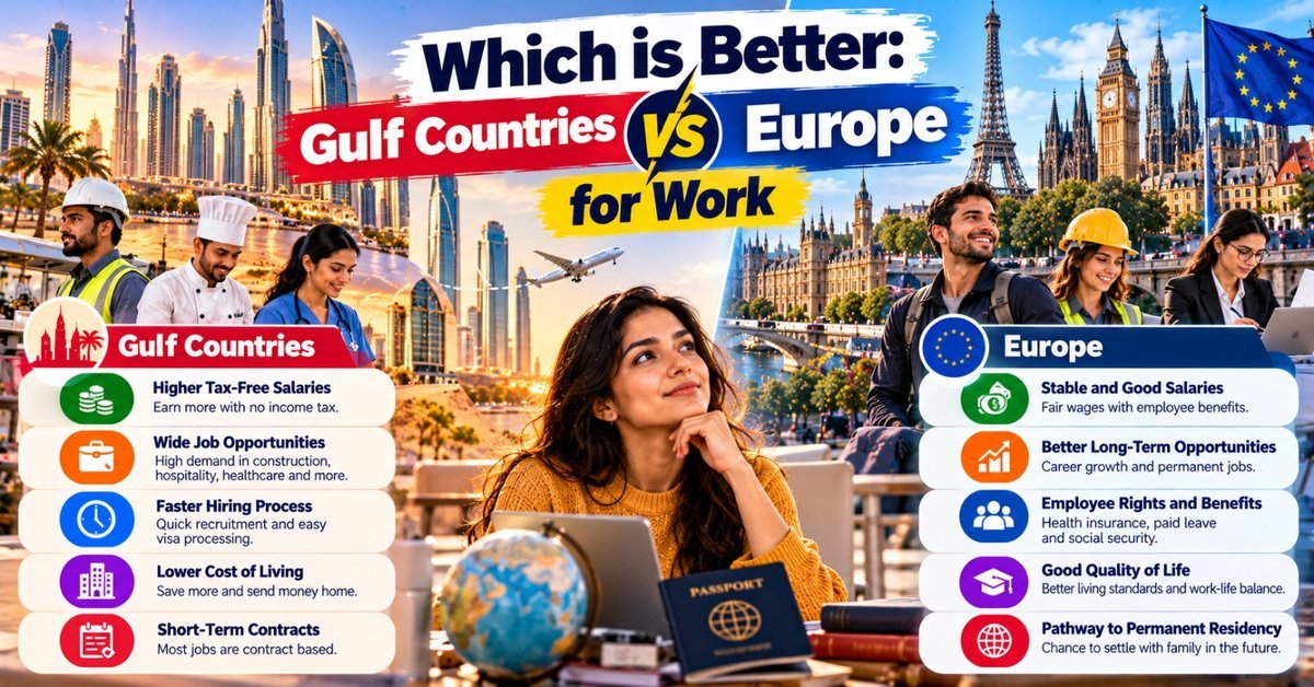 Which is Better: Gulf Countries or Europe for Work