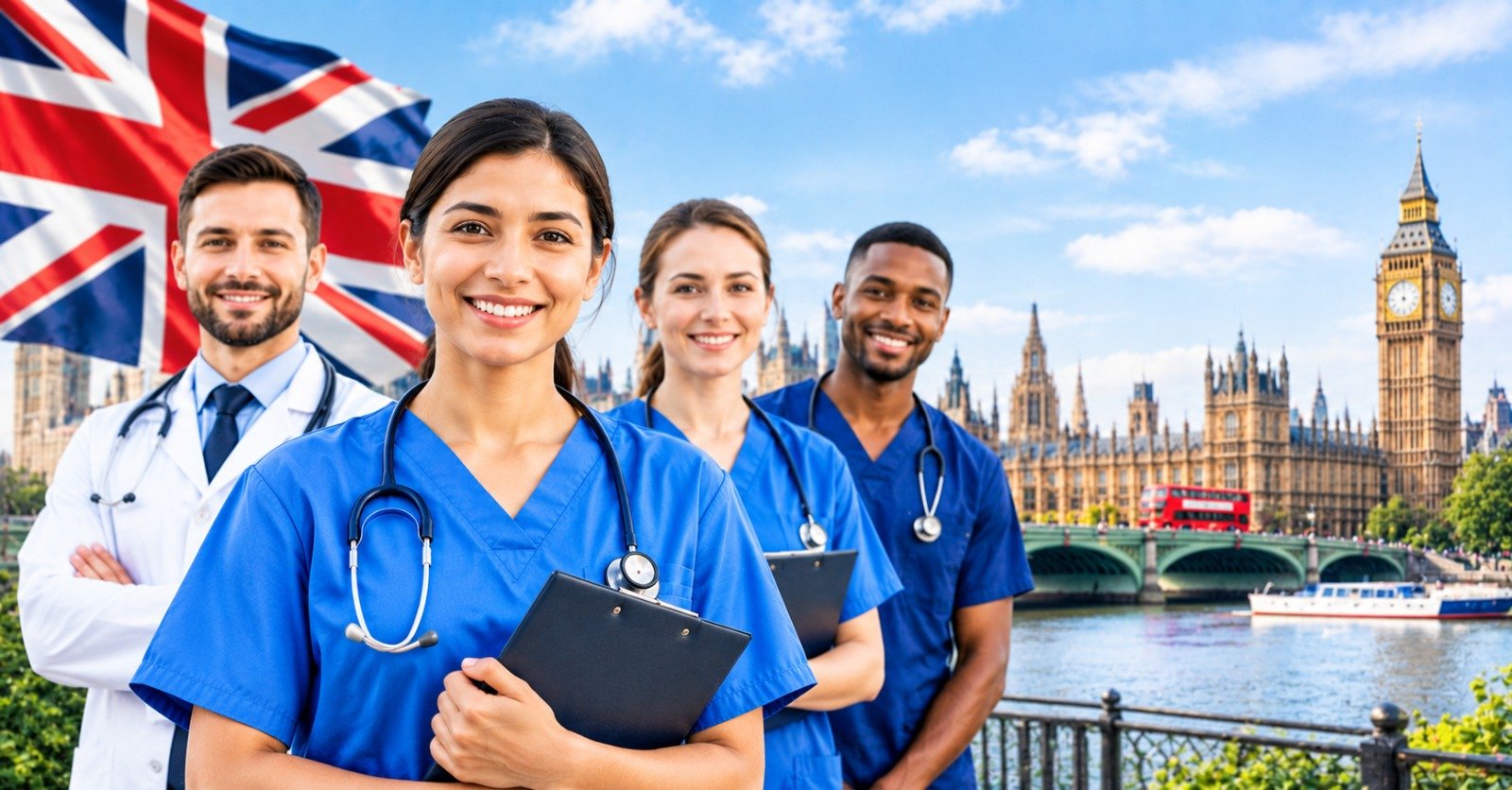 Clinical staff working across NHS and private healthcare in the UK
