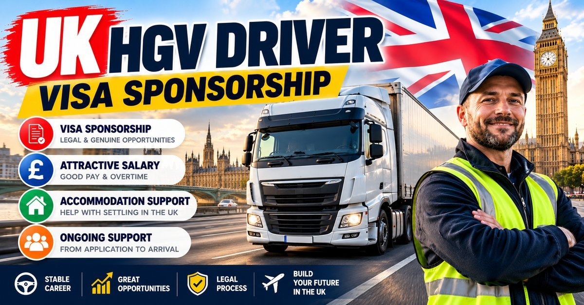 Can a Foreigner Get an HGV Driver Job in the UK With Visa Sponsorship in 2026?