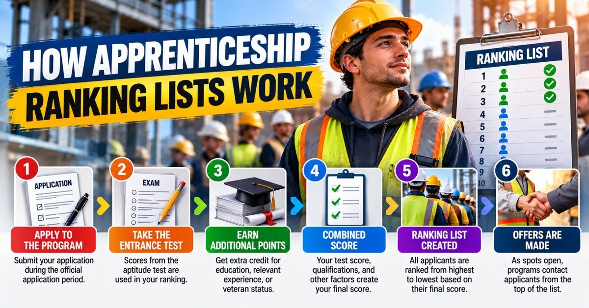 How Apprenticeship Ranking Lists Work