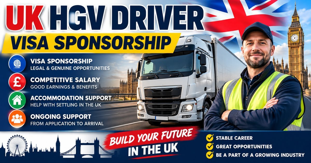 How Do I Get an HGV Driver Job in the UK From Pakistan?