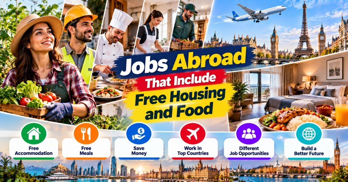 Jobs Abroad That Include Free Housing and Food