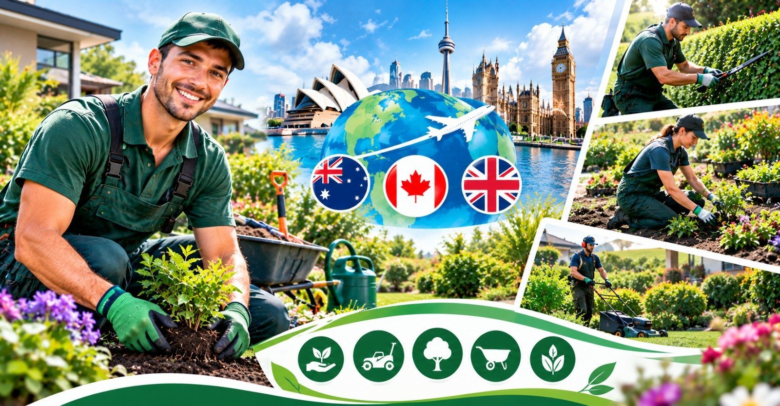 Landscaper and Gardener Jobs in Canada and the UAE