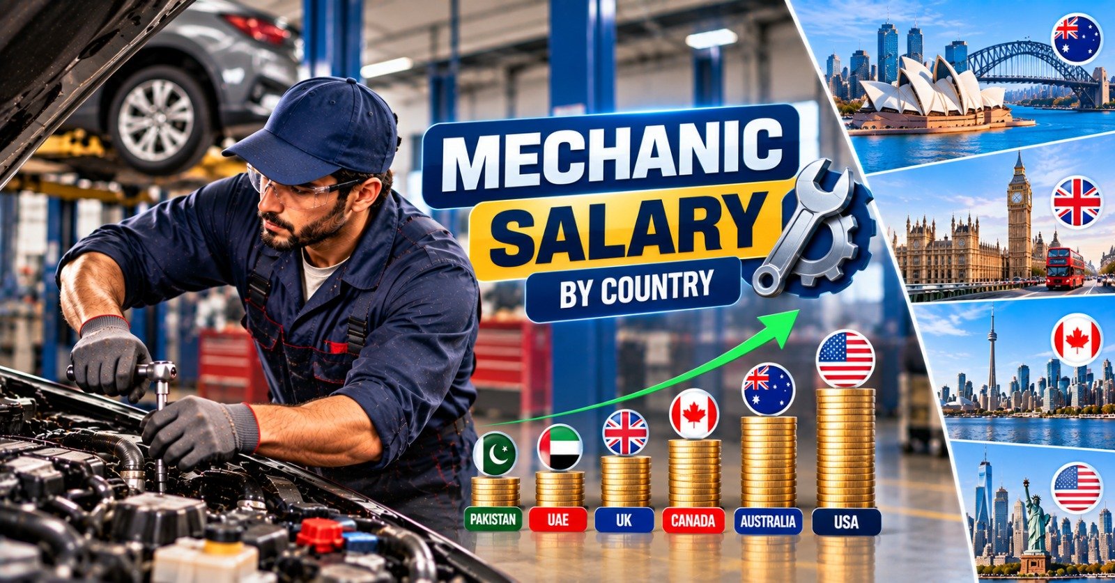 Mechanic Salary by Country