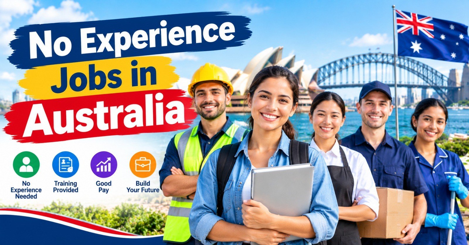 No Experience Jobs in Australia