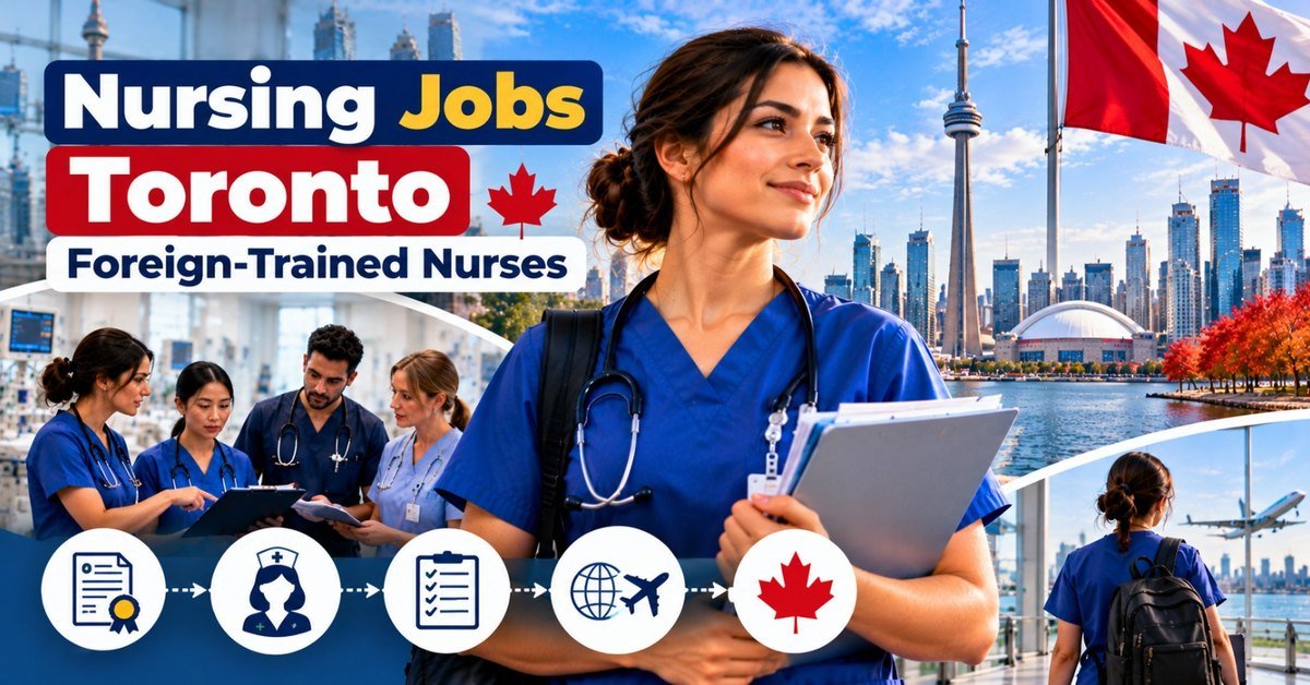 Nursing Jobs in Toronto, Ontario for Foreign-Trained Nurses