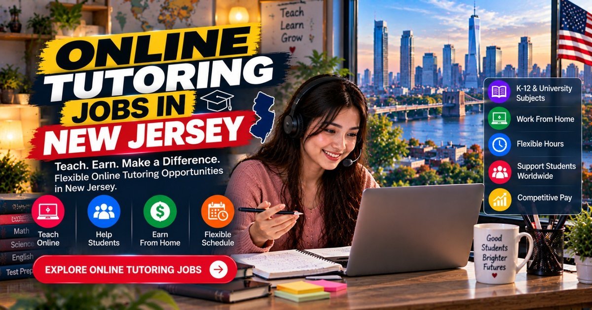Online Tutoring Jobs in New Jersey: Platforms and Requirements