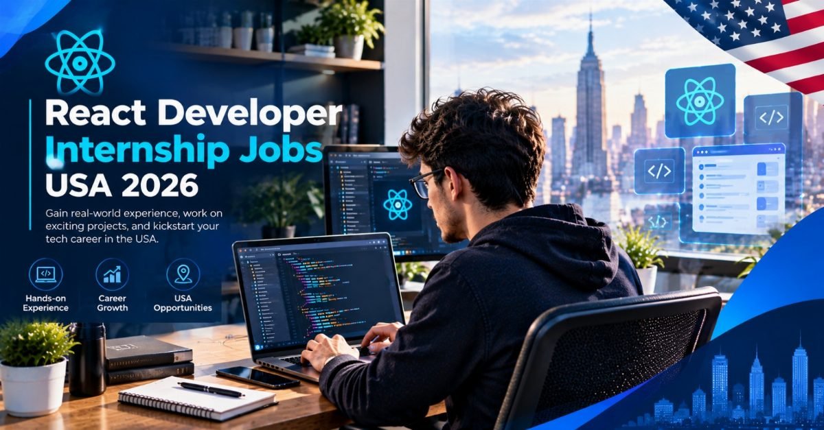 React Developer Internship Jobs in USA