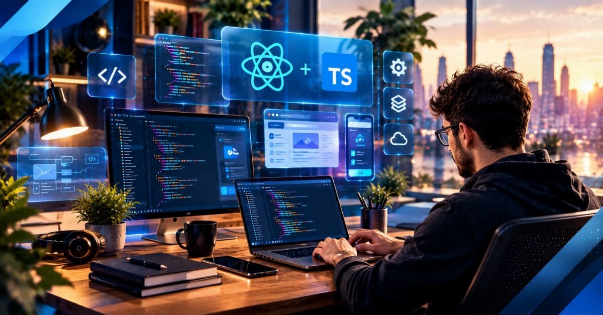 A developer validating an API response at the boundary of a typed React application
