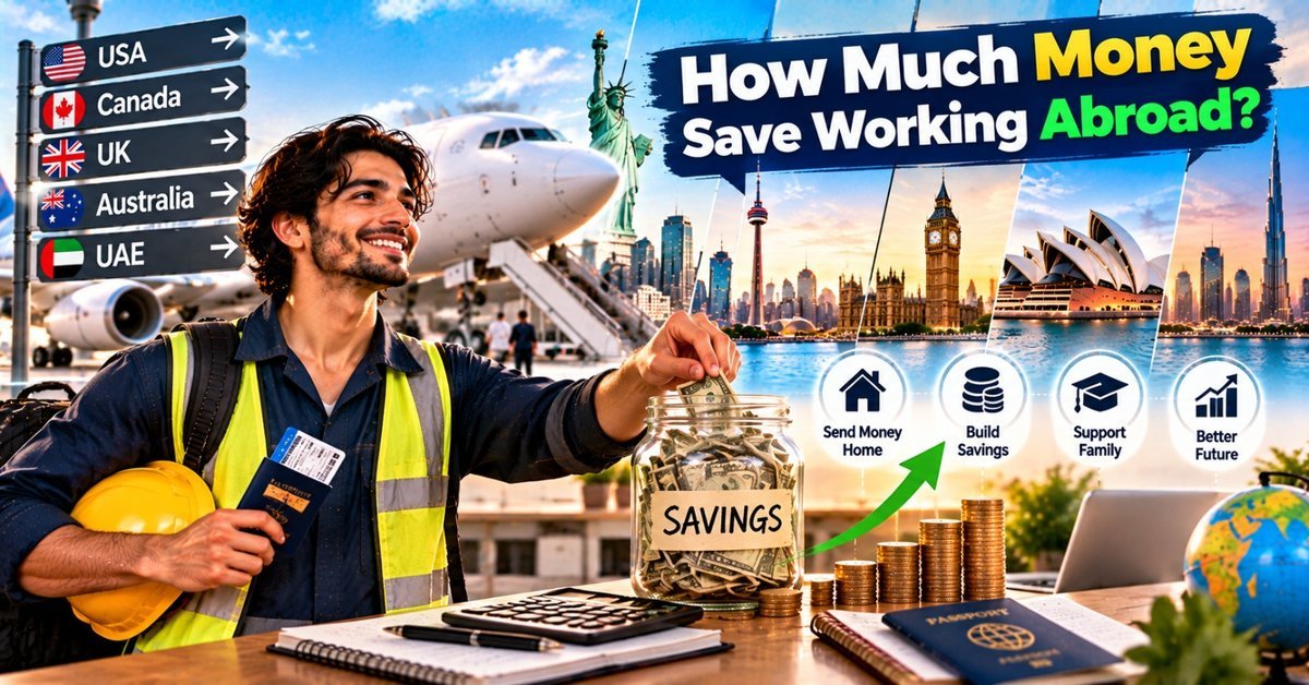 How Much Money Can You Save Working Abroad