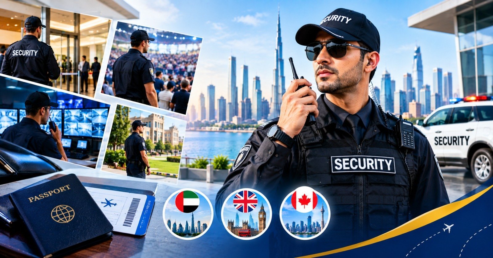 Security Guard Jobs in the UAE, UK and Canada