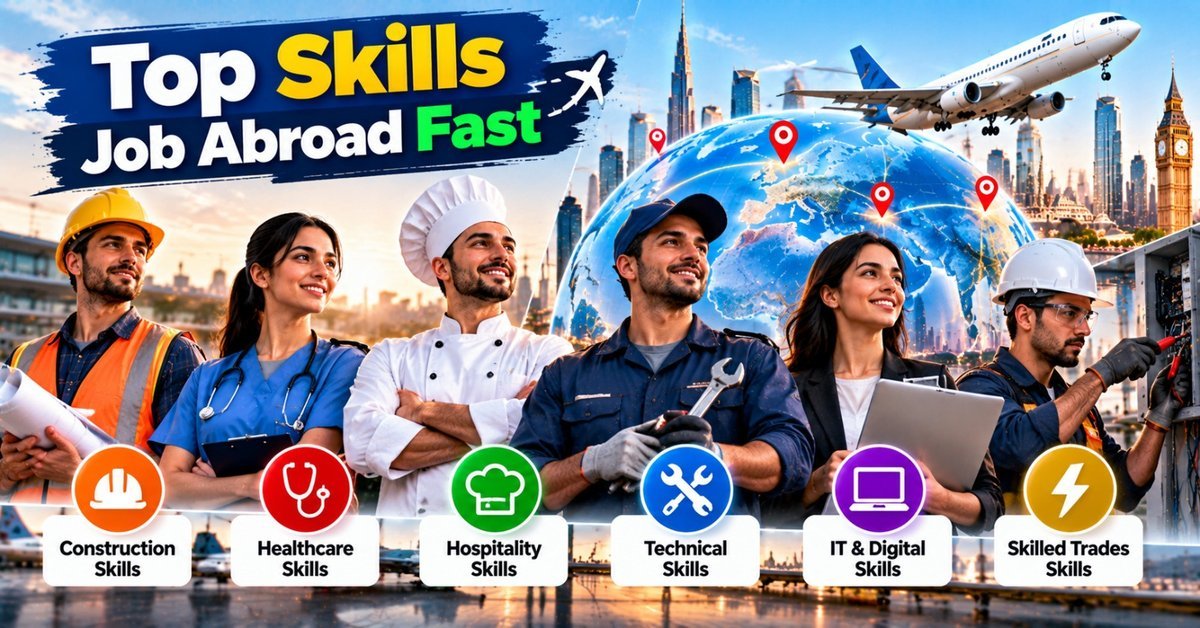 Top Skills That Get You a Job Abroad Fast