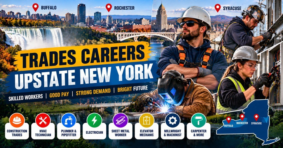 Trades Careers in Upstate New York: Buffalo, Rochester and Syracuse