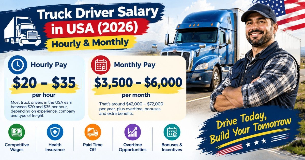 How Much Does a Truck Driver Make in the USA in 2026?