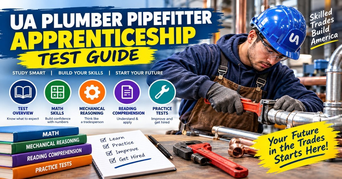 UA Plumber and Pipefitter Apprenticeship Test Guide