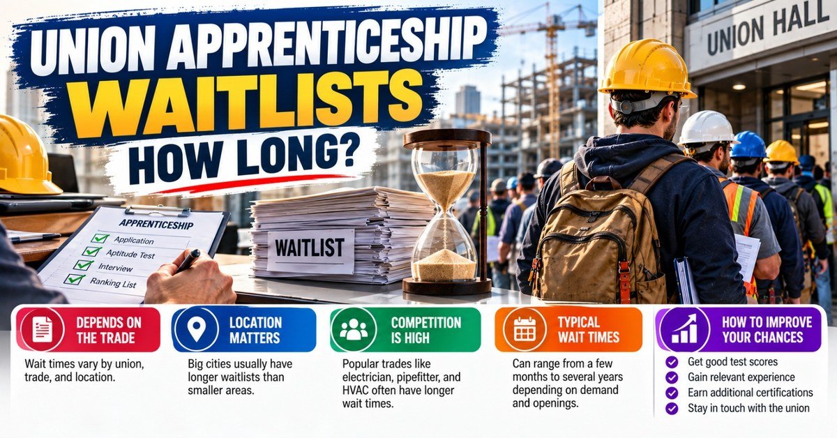 Union Apprenticeship Waitlists: How Long Do They Take?