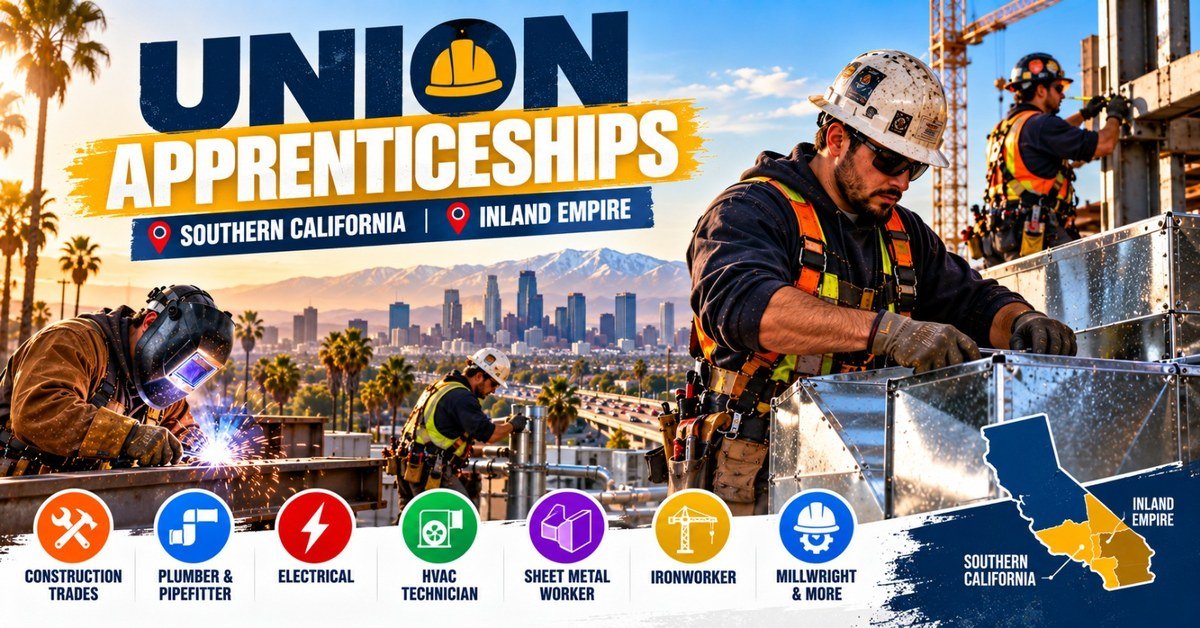 Union Apprenticeships in Southern California and the Inland Empire