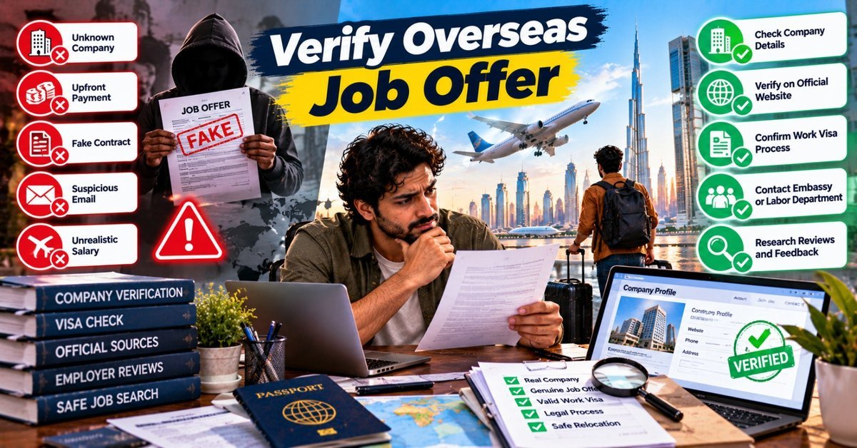 How to Verify a Job Offer from Another Country