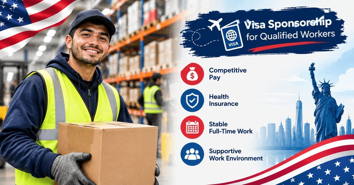 Can a Foreigner Get a Warehouse Worker Job in the USA With Visa Sponsorship in 2026?