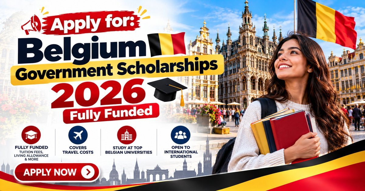 Belgium Government Scholarships 2026: ARES and VLIR-UOS, and Who Can Apply poster