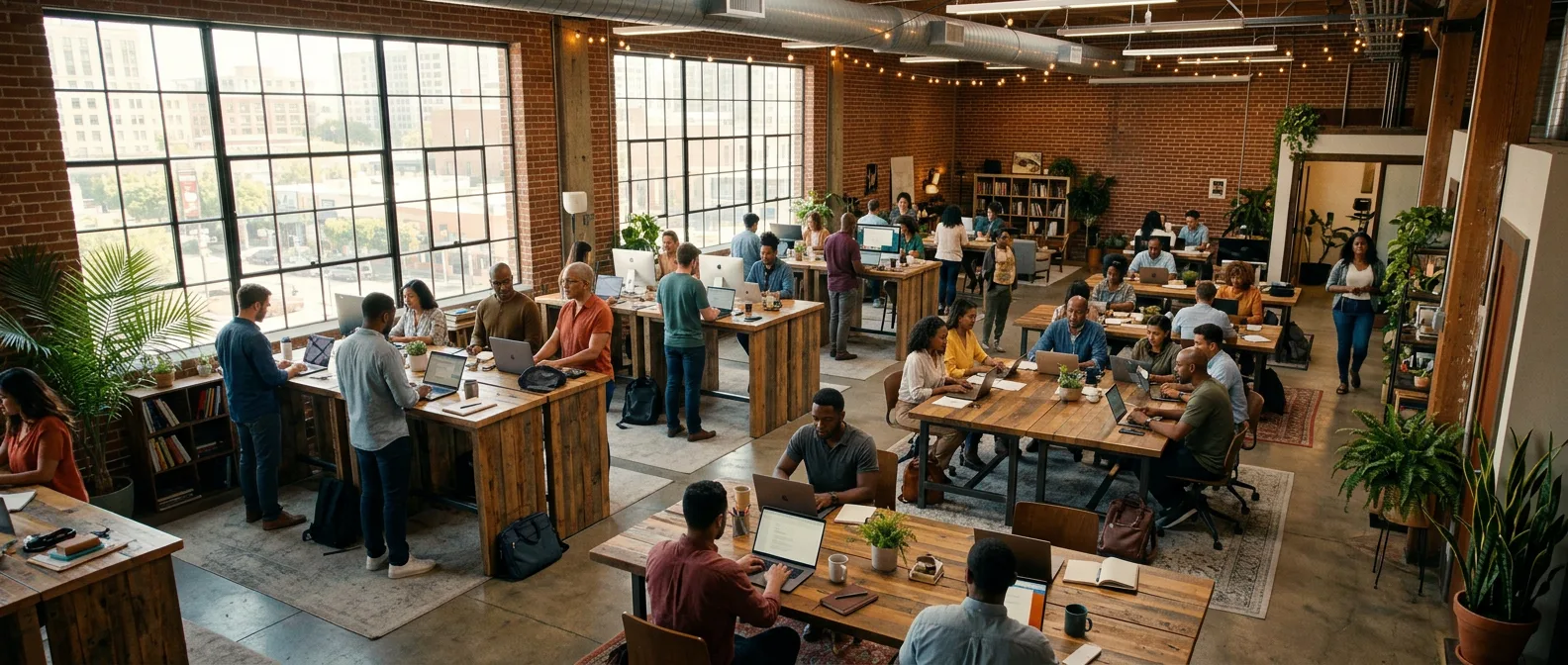 People at work across the sectors JobGader lists jobs in